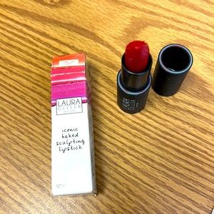NIB Laura Geller Iconic Baked Sculpting Lipstick 💄 in “Fifth Ave. Ruby” 💋👄